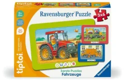 tiptoi 3 erste Puzzles: Fahrzeuge