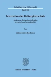 Internationaler Kulturgüterschutz.