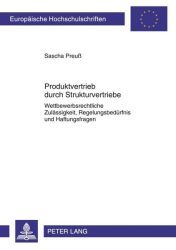 Produktvertrieb durch Strukturvertriebe