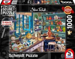 Schmidt 59656 - Steve Read, Künstler-Atelier, Secret-Puzzle,