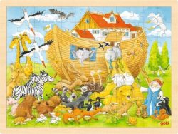 Goki Puzzle Einlegepuzzle Einzug in die