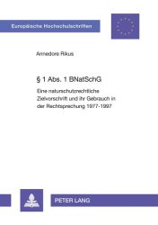1 Abs. 1 BNatSchG