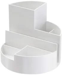 MAUL Stiftek&ouml;cher Recycle 4117602.ECO 6 F&auml;cher, 14cm, 12.5cm, weiss