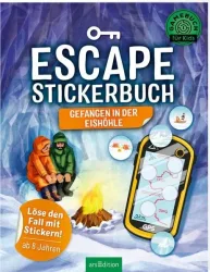 ARS EDITION - Escape-Stickerbuch - Gefangen in der Eishöhle
