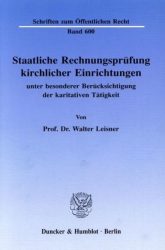 Staatliche Rechnungsprüfung kirchlicher Einrichtungen,