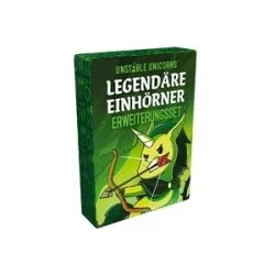 Asmodee Unstable Unicorns - Legendäre Einhörner, Kartenspiel