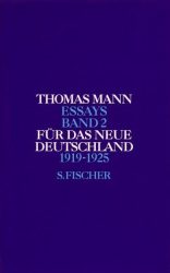Für das neue Deutschland, 1919-1925