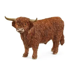 Schleich - 13919 Hochland Bulle, Multicolor