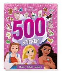 Panini - Disney Prinzessin: 500 Sticker - Stickern - Rätseln - Ausmalen, Multicolor