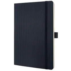 SIGEL CO321 Notizbuch Conceptum, ca. A5, liniert, Softcover, schwarz