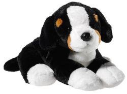 Heunec 304277 - Hund Berner Sennehund, schwarz,braun,weiß, Plüschtier, 38 cm