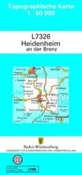 Heidenheim an der Brenz 1 : 50 000