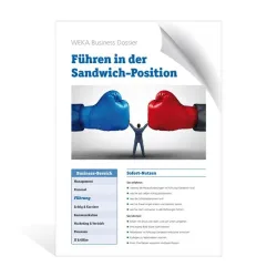 Führen in der Sandwich-Position