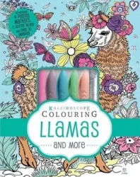 Kaleidoscope Pastel Colouring Kit: Llamas and More (UK)