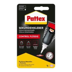 Pattex Sekundenkleber Permanent Matic Flüssig Transparent 3 g PST2C