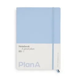 Notizbuch B5 Softcover French Blue Liniert, 128 Seiten