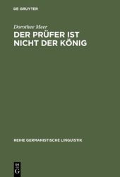 Der Prüfer ist nicht der König