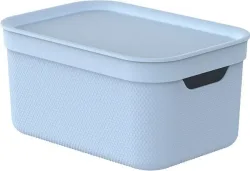 Rotho Aufbewahrungsbox mit Deckel Alvra | 26.5 x 18.5 x 13.3 cm | A5 / 5 l
