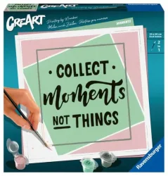 Ravensburger CreArt - Malen nach Zahlen 20270 ? Collect Moments, not Things ? ab 12 Jahren
