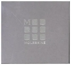Moleskine Kartenhülle Lineage, Leder, blau avio
