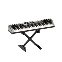 BRIXIES Bausteinmodell Keyboard aus 100 Bausteinen