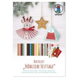 URSUS Bastel-Set 18x25.5cm 7960099F Fr&ouml;hliche Festtage