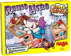 HABA Familienspiel Rhino Hero û Super Battle