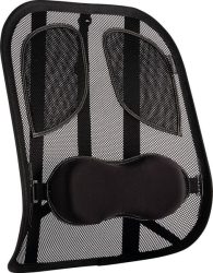 Fellowes Office Suites™ - Netz Rückenstütze (Schwarz)