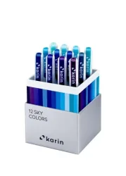 KARIN Real Brush Pen Pro 0.4mm 31C2 Sky Colours 12 St&uuml;ck
