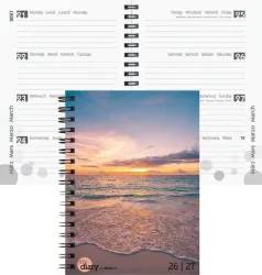 BIELLA Schüleragenda Sunset 26/27 806517830027U 1W/2S 12x16.5cm