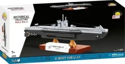 COBI Historical Collection 4858 - U-Boot VIIB U-47, WWII, Bausatz 1:300, Klemmbausteine 165 Teile