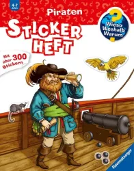 Ravensburger - Wieso? Weshalb? Warum? Stickerheft Piraten