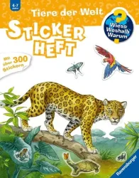 Ravensburger Verlag GmbH, Wieso? Weshalb? Warum? Stickerheft - Tiere der Welt