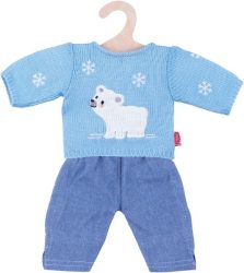 Heless® Puppenkleidung Grösse 28-33 cm, »Pullover blau mit Jeans« (2tlg.)