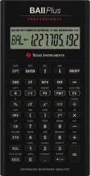 TEXAS INSTRUMENTS Finanzrechner TI-BAII+ professional d/f/e