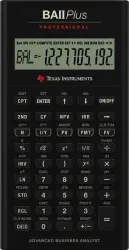 TEXAS INSTRUMENTS Finanzrechner TI-BAII+ professional d/f/e