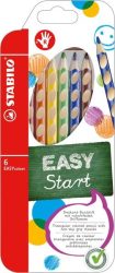 STABILO® Buntstifte EASYcolors für Rechtshänder mit 6 Farben