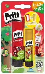 Pritt BTS Designstifte, 1×43g + 1×10 g, Blisterkarte