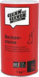 CLEAN AND CLEVER Beckensteine SMA75 1kg 9289 Urinstein- und Kalkablagerung