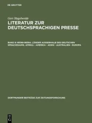 89199?98384. Länder außerhalb des deutschen Sprachraums. Afrika - Amerika - Asien - Australien - Europa