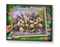 Malen nach Zahlen - Sommerblumen
