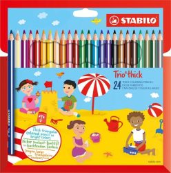STABILO® Buntstifte STABILO® Trio® DICK 24er Etui in bunt