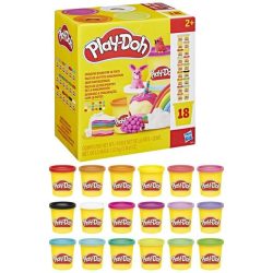 Play-Doh - 18er Pack Knete Fantasie, Multicolor