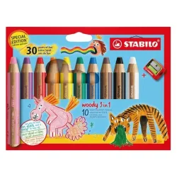 STABILO - Farbstift Set, 10 Stück, Sortierte Farben