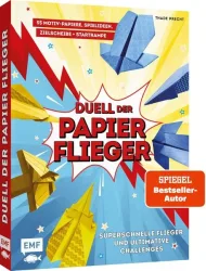 EMF Edition Michael Fischer - Duell der Papierflieger - Falte den schnellsten Flieger und gewinne ultimative Challenges, Multicolor