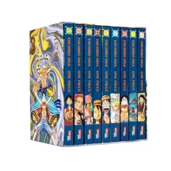 Carlsen Verlag - One Piece Sammelschuber 3: Skypia (inklusive Band 24-32), Multicolor