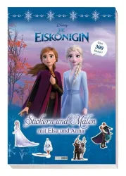 Panini - Disney Die Eiskönigin: Stickern und Malen mit Elsa und Anna, Multicolor