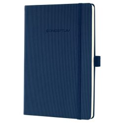 Sigel Notizbuch Conceptum A5, Liniert, Blau
