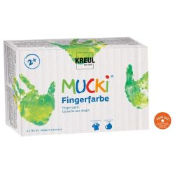 KREUL Fingerfarben-Set MUCKI® 6er-Pack in bunt