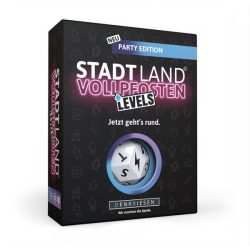 Denkriesen Stadt Land Vollpfosten Levels Party Edition -DE-